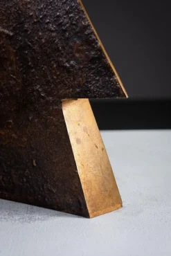 Pamono Kenjirō Azuma, Abstract Sculpture, 1890s-1910s, Bronze & Iron><noscript><img width=