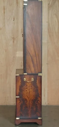 Best Pamono Kennedy Military Campaign Hardwood Bookcase from Harrods