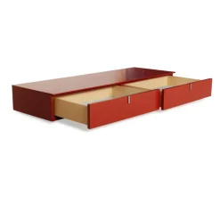 Discount Pamono Kettnacker Wooden Sideboard in Red