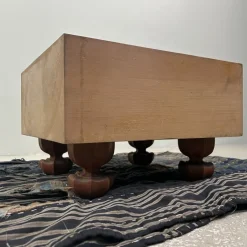 Pamono Keyaki Wood Shogi Game Board, Japan, 1920s><noscript><img width=