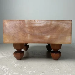 Pamono Keyaki Wooden Shogi Game Board, Japan, 1920s><noscript><img width=
