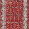 Pamono Khotan Style Rug in Red and Blue with Geometric Patterns from R&K Principal Jahanshah Nazmiyal> Carpets & Textiles|Carpets & Textiles