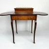 Hot Pamono Kidney-Shaped Mahogany Desk, 19th Century