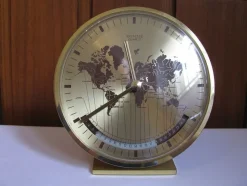 Pamono Kienzle World Clock by Heinrich Möller for Kienzle International, 1970s> Clocks