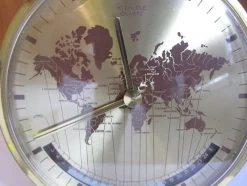 Pamono Kienzle World Clock by Heinrich Möller for Kienzle International, 1970s><noscript><img width=