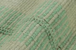 Pamono Kilim in Seafoam Textural Stripes from R&K Principal Jahanshah Nazmiyal><noscript><img width=