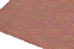 New Pamono Kilim Rug in Pink with Yellow and Green Accents from R&K Principal Jahanshah Nazmiyal