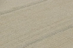 Pamono Kilim Rug with Light Blue and Beige Textural Stripes from R&K Principal Jahanshah Nazmiyal> Carpets & Textiles|Carpets & Textiles