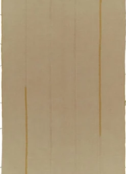 Sale Pamono Kilim Rug with Ochre Accents from R&K Principal Jahanshah Nazmiyal