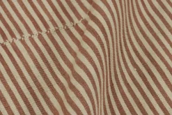 Best Pamono Kilim with Textural Beige and Brown Stripes from R&K Principal Jahanshah Nazmiyal