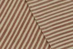 Best Pamono Kilim with Textural Beige and Brown Stripes from R&K Principal Jahanshah Nazmiyal