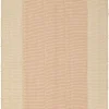 New Pamono Kilim with Textural Beige and Pink Stripes from R&K Principal Jahanshah Nazmiyal