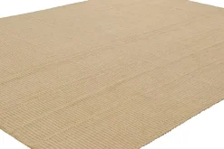 Discount Pamono Kilim with Textural Beige and Taupe Stripes from R&K Principal Jahanshah Nazmiyal