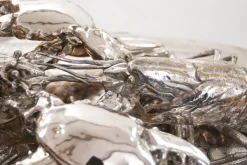 Pamono King Size Lobsters Dish in Silver-Plating by Franco Lapini, 1970s><noscript><img width=