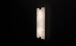 Pamono Kinkairo Small Shiny Black Wall Light by Alabastro Italiano><noscript><img width=