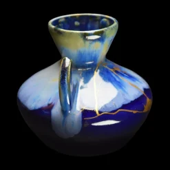 Sale Pamono Kintsugi Art Deco Vase by Myriam Greff