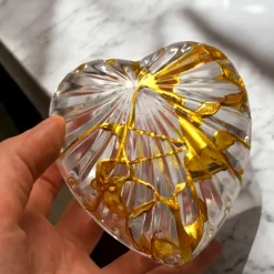 Discount Pamono Kintsugi Heart Shaped Box by Myriam Greff