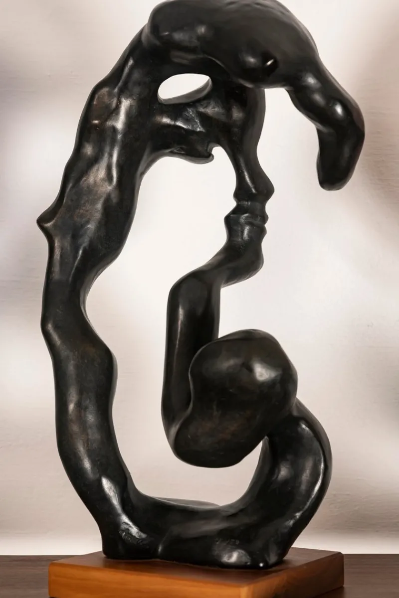 Hot Pamono Klara Sever, Surrealist Sculpture of a Woman, 1979, Plaster