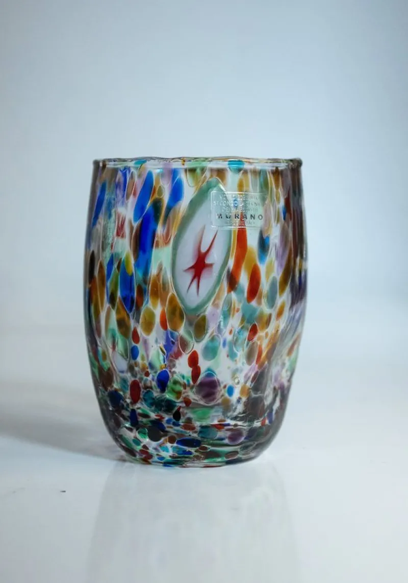 Pamono Klimt Murano Glasses by Mariana Iskra for Ribes Studio, Set of 6> Tabletop|Glassware