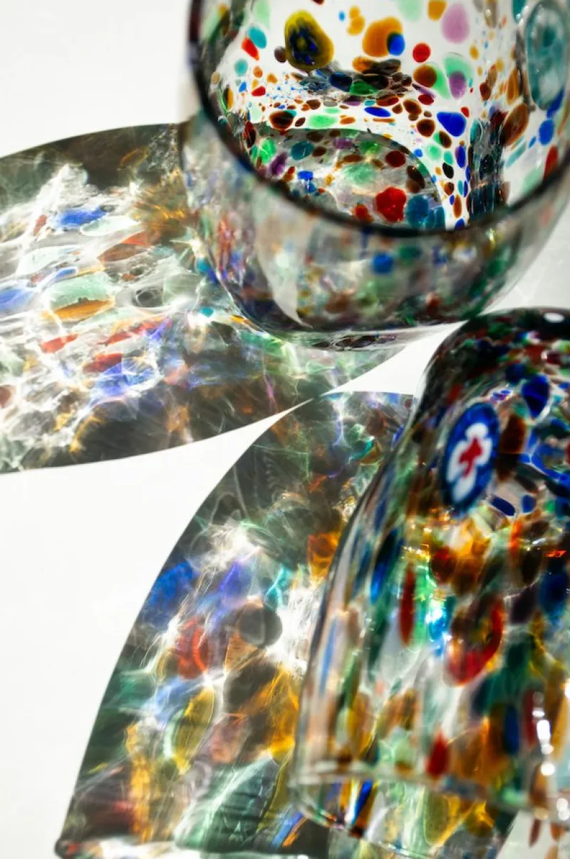 Pamono Klimt Murano Glasses by Mariana Iskra for Ribes Studio, Set of 6> Tabletop|Glassware