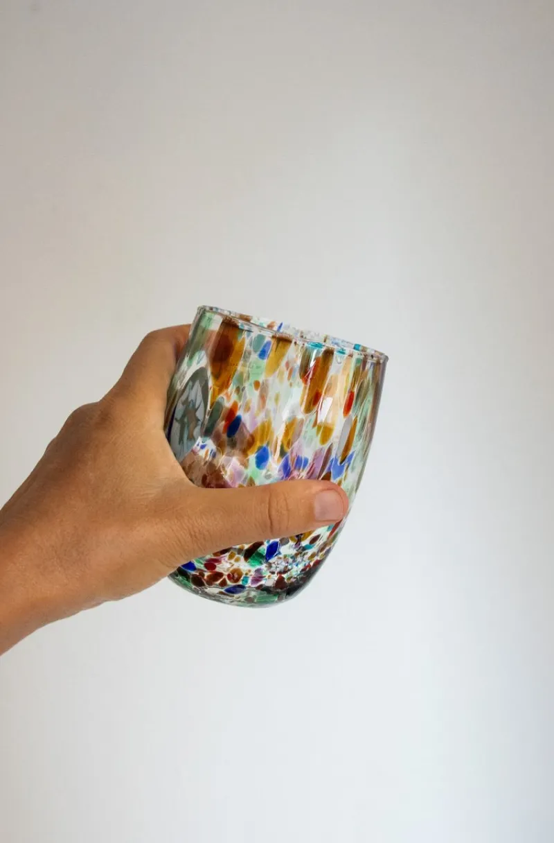 Pamono Klimt Murano Glasses by Mariana Iskra for Ribes Studio, Set of 6> Tabletop|Glassware