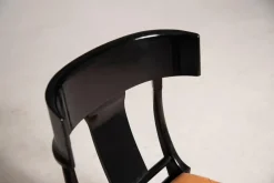 Pamono Klismos Black Chair from Pescetta><noscript><img width=