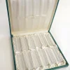 Online Pamono Knife Holders Cut Into Small Facets in Lorraine Crystal, 1950s, Set of 12
