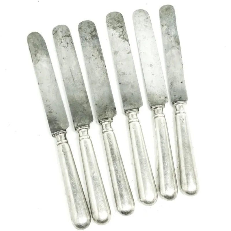 Outlet Pamono Knifes by Berndorf, Germany, 1930s, Set of 6