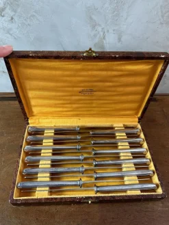 Pamono Knives, 1950, Set of 12> Cutlery & Serving Utensils