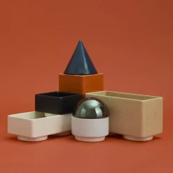 Outlet Pamono KNSTRKT Stackable Tableware by Studio Berg, Set of 7