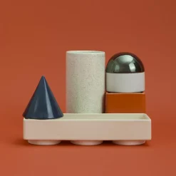 Outlet Pamono KNSTRKT Stackable Tableware by Studio Berg, Set of 6