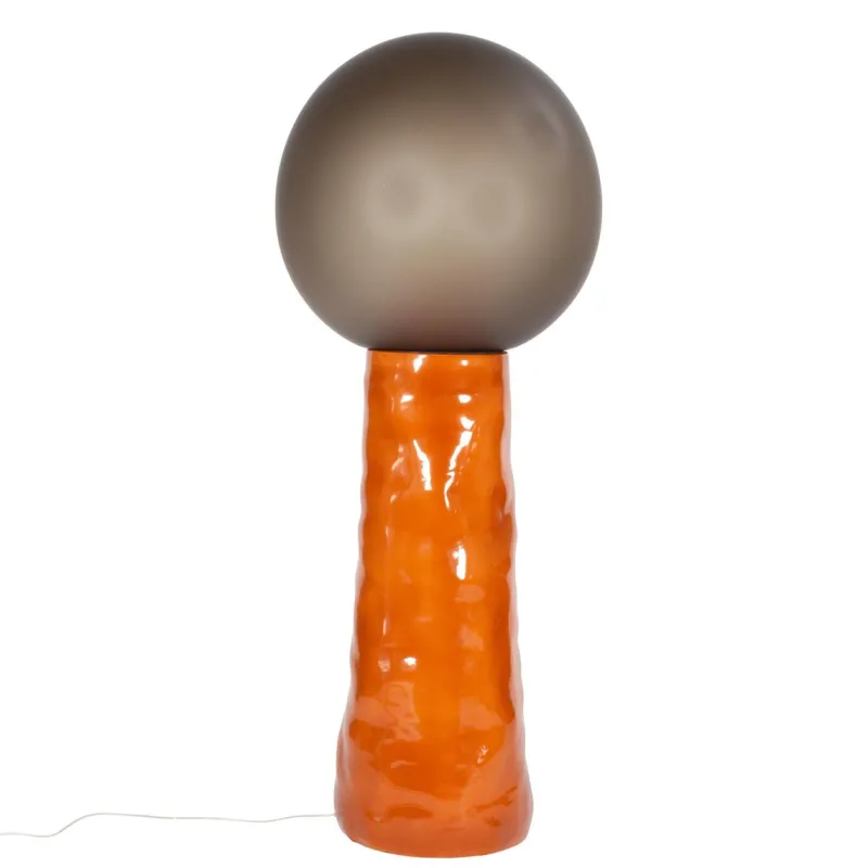 Pamono Kokeshi High Grey Acetato Terracotta Floor Lamp by Pulpo> Floor Lamps
