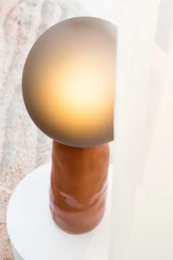 Pamono Kokeshi High Grey Acetato Terracotta Floor Lamp by Pulpo><noscript><img width=