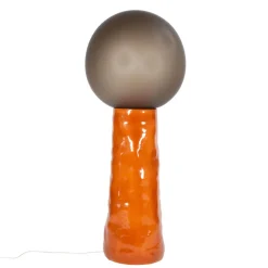 Hot Pamono Kokeshi High Grey Acetato Terracotta Floor Lamp from Pulpo