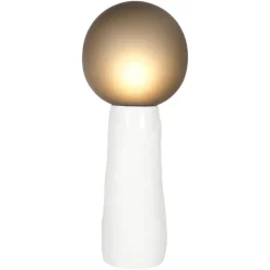 Pamono Kokeshi Medium Grey Acetato White Floor Lamp by Pulpo