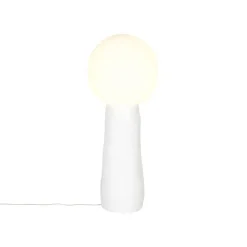 Pamono Kokeshi Medium Grey Acetato White Floor Lamp by Pulpo
