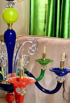 Best Pamono Kolors 6L Chandelier by MG Designe
