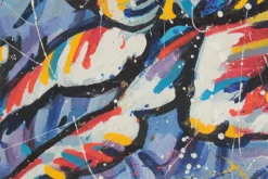 Outlet Pamono Komarov Vitali, Abstract Neo-Expressionist Composition, 1990, Oil on Canvas