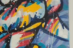 Outlet Pamono Komarov Vitali, Abstract Neo-Expressionist Composition, 1990, Oil on Canvas