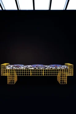 Pamono Krid Bench by Clemence Seilles for Stromboli Design><noscript><img width=