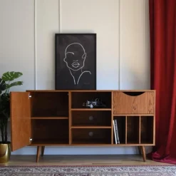 Pamono Kron Vinyl Sideboard by Pastform> Storage