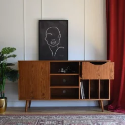 Pamono Kron Vinyl Sideboard by Pastform><noscript><img width=
