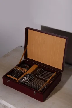 Pamono Krupp Cutlery Set by Gio Ponti, 1950s> Dinnerware Accessories