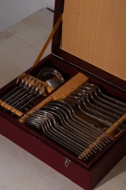 Pamono Krupp Cutlery Set by Gio Ponti, 1950s> Dinnerware Accessories