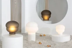 Pamono Kumo Medium White Acetato White Floor Lamp by Pulpo><noscript><img width=
