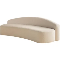 New Pamono Kyokusen Monolithic Sofa by Quinti Sedute