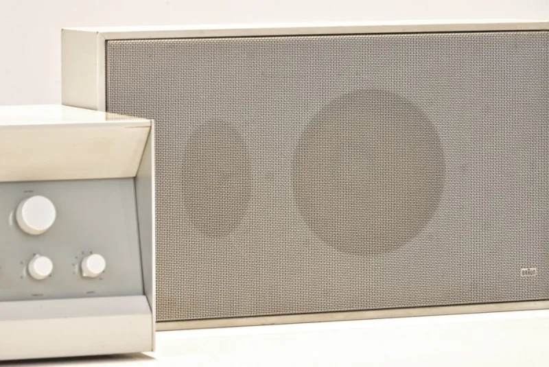 Outlet Pamono L45 2 RCS 9 Control Unit and Cabinets by Dieter Rams for Braun Ag, Germany, 1961, Set of 3
