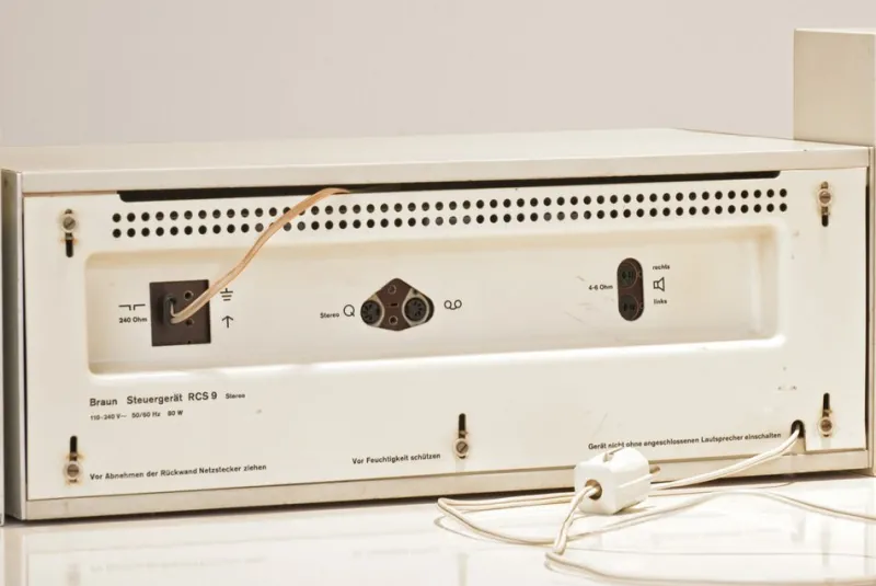 Outlet Pamono L45 2 RCS 9 Control Unit and Cabinets by Dieter Rams for Braun Ag, Germany, 1961, Set of 3