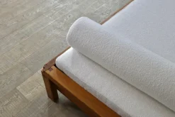 Clearance Pamono L03 Daybed in Elm by Pierre Chapo, France, 1960s