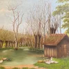 Best Pamono L. Jacques, Hermance, Genève, 1923, Oil on Canvas